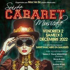 Cabaret concert Mac Air Zic 2022