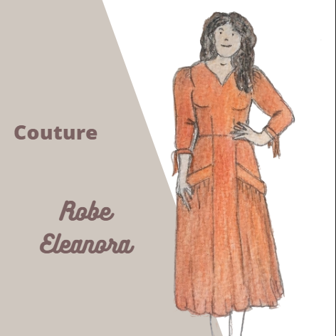 Robe Eleanora CAP couture floue
