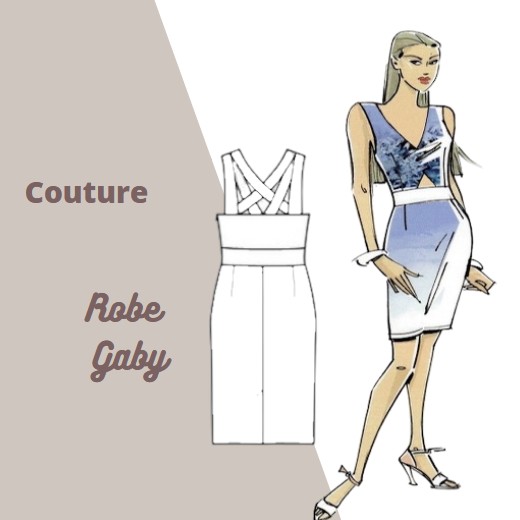 Robe Gaby - Annales 2017 CAP Couture