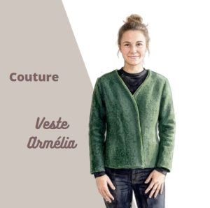 Veste Armélia - CAP couture - formation avec Artésane